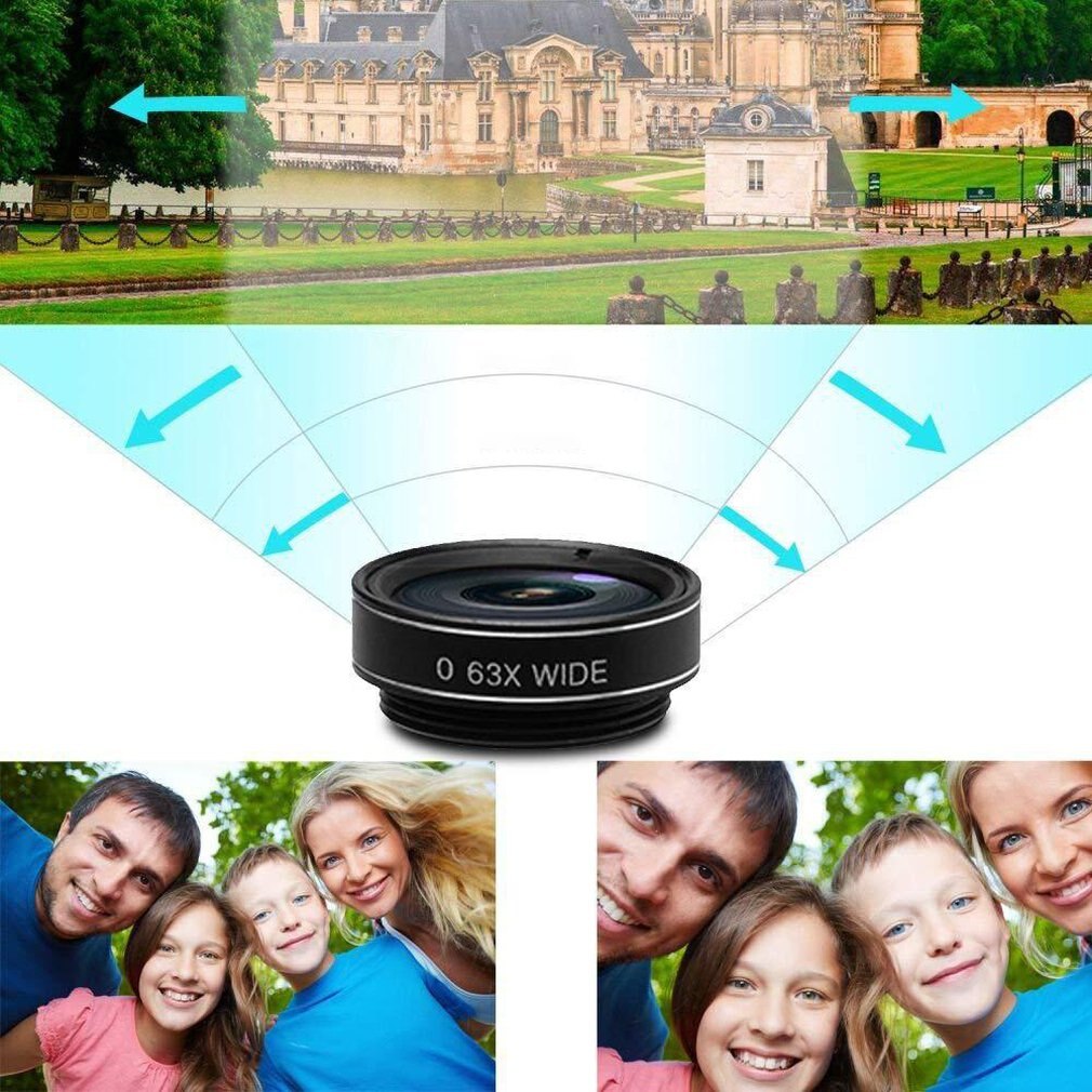 10?In?1 Mobile Lens Kit With Fisheye, Macro, Wide And More