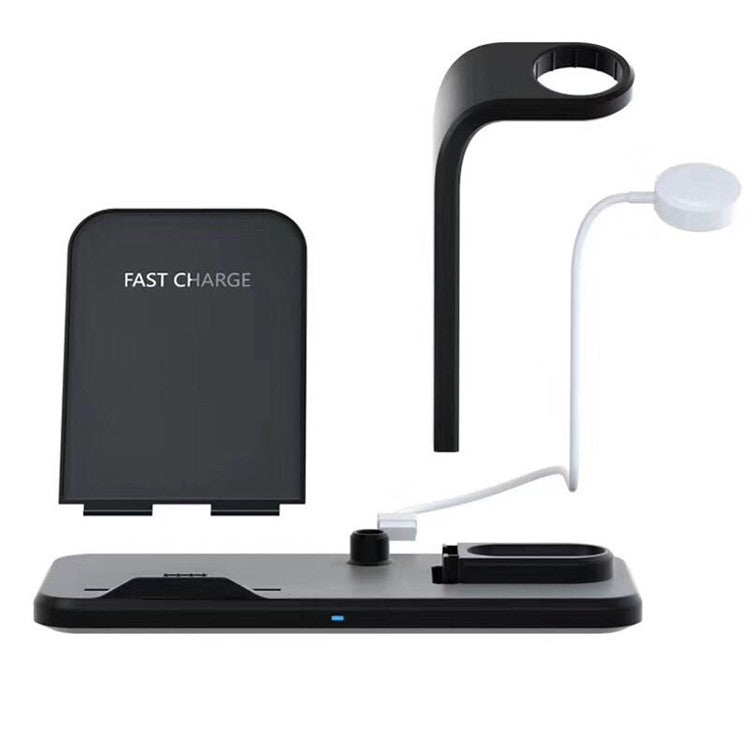 Multi?Device Wireless Charging Bracket With USB Output and Indicator Light