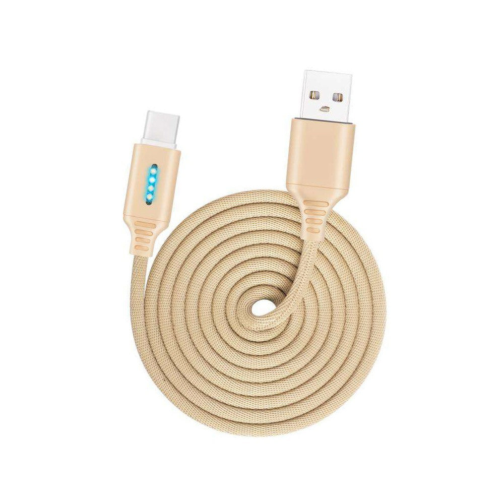 Durable Fabric Woven Fast Charging Cable With USB 2.0 Support