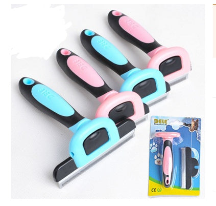 Pet Hair Removal Comb For Easy Grooming And Shedding Control