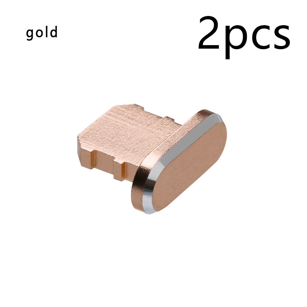 Aluminum Alloy Charging Port Dust Plug For Smartphones