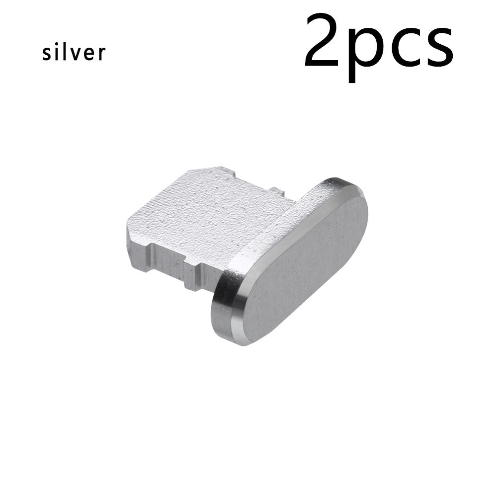 Aluminum Alloy Charging Port Dust Plug For Smartphones