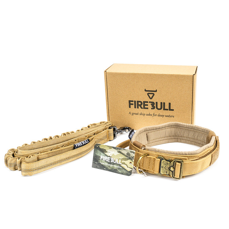 Durable Tactical Pet Collar And Leash Set