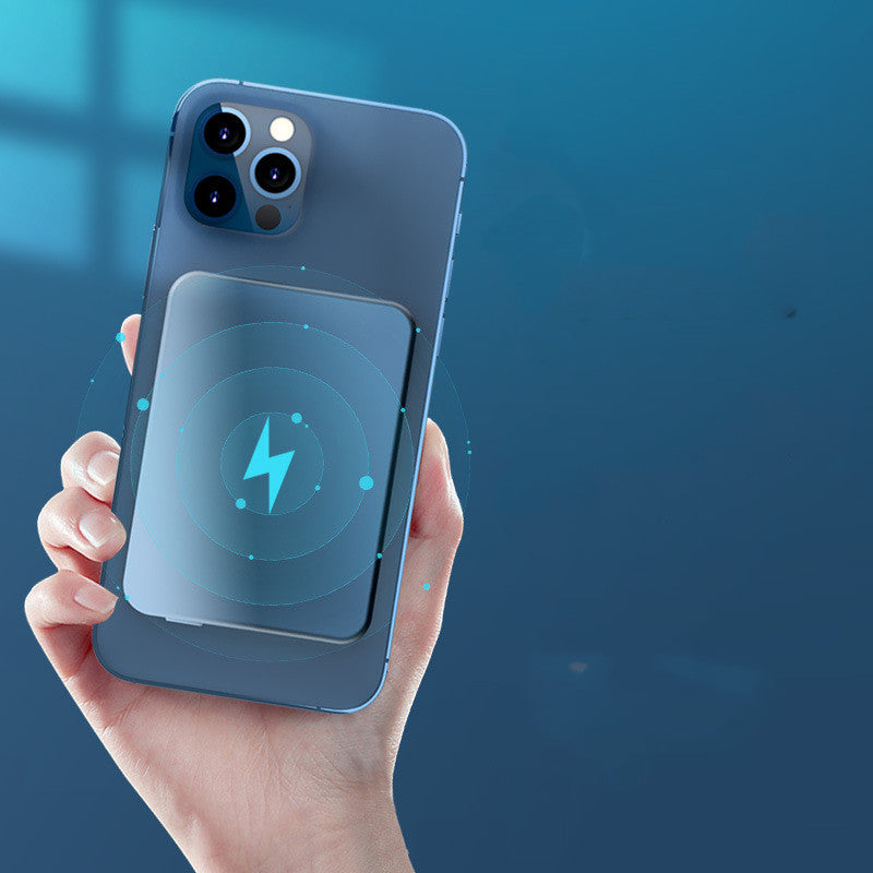 5000mAh Aluminum Magnetic Wireless Power Bank With 10W Fast Charging