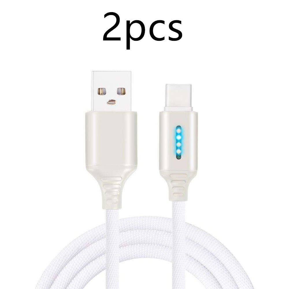 Durable Fabric Woven Fast Charging Cable With USB 2.0 Support
