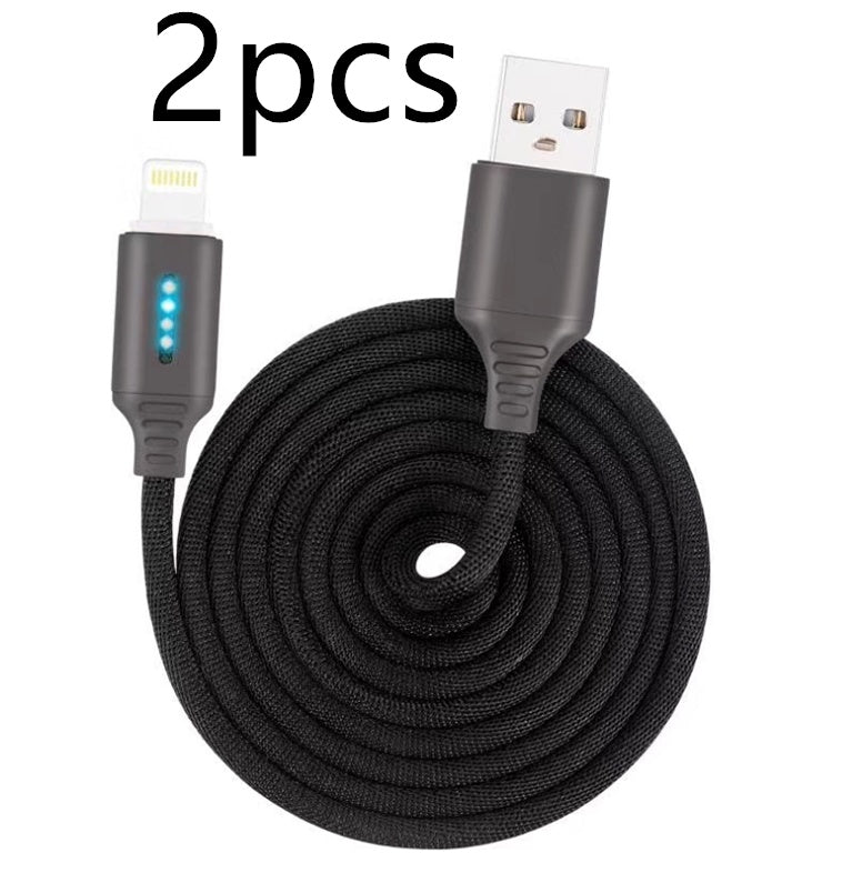Durable Fabric Woven Fast Charging Cable With USB 2.0 Support
