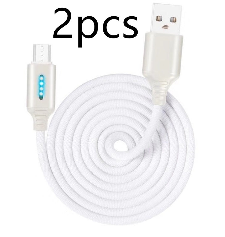 Durable Fabric Woven Fast Charging Cable With USB 2.0 Support