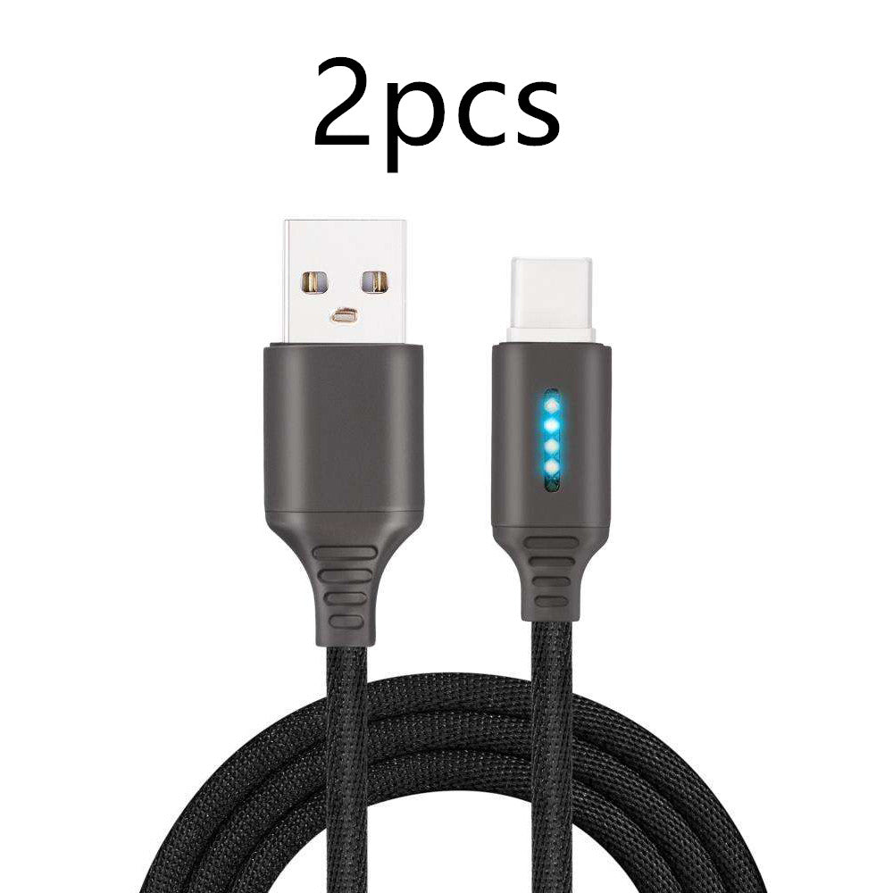 Durable Fabric Woven Fast Charging Cable With USB 2.0 Support