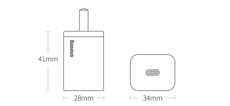 Mini 20W PD Fast Charger With Type?C Output