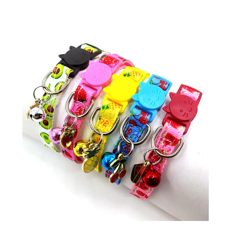 Cute Cat Collar With Bell For Everyday Safety