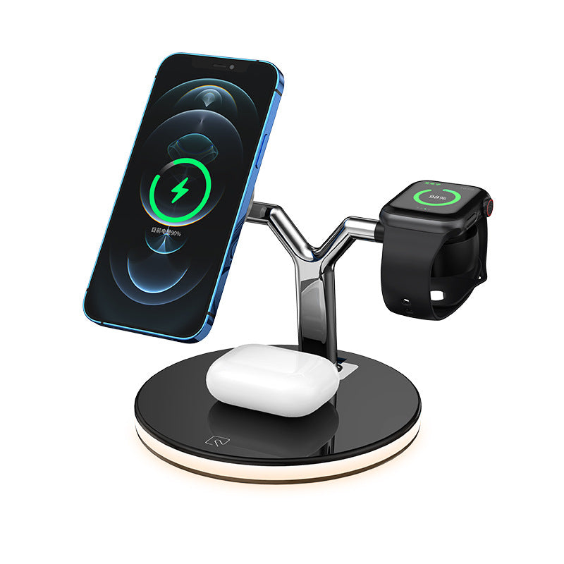 3?in?1 Magnetic Wireless Charging Dock For Phone, Watch, Earbuds