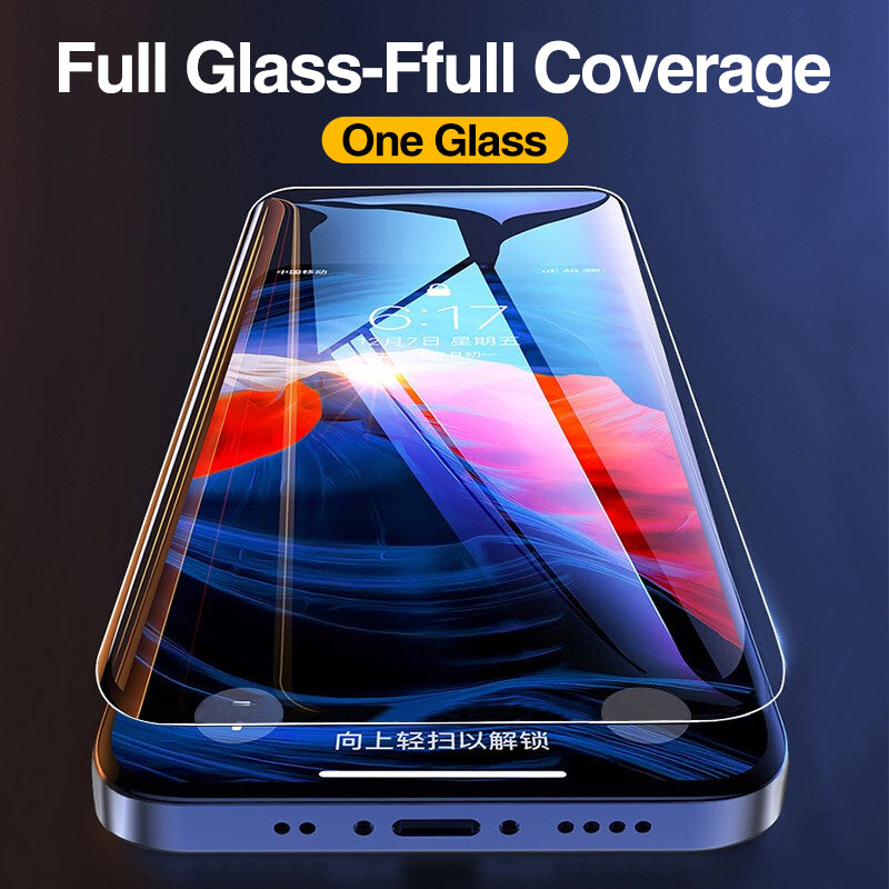 Four Pack Full Cover Tempered Glass Screen Protectors For Smartphones