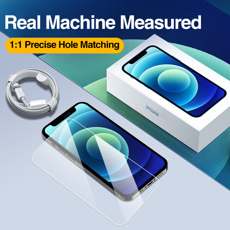 Four Pack Full Cover Tempered Glass Screen Protectors For Smartphones