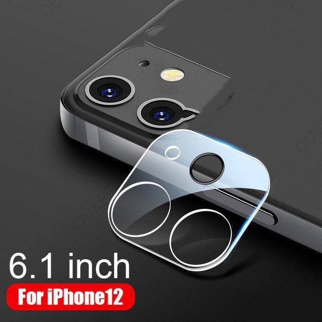 3?Pack Tempered Glass Camera Lens Protectors For iPhone Models