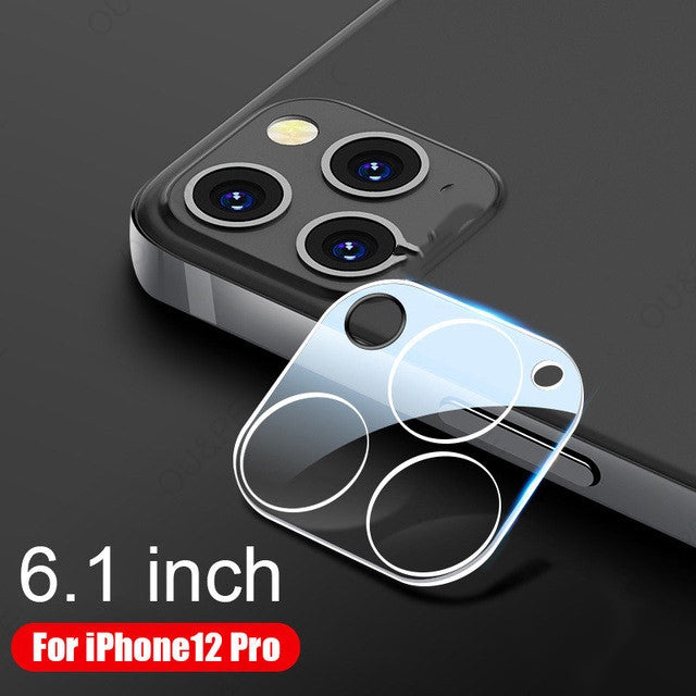 3?Pack Tempered Glass Camera Lens Protectors For iPhone Models