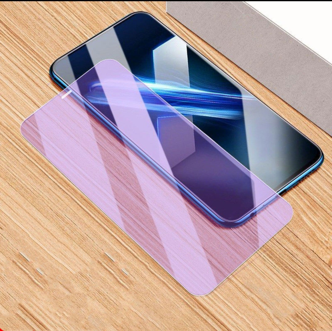Borderless Full Screen Blue Light Tempered Glass Protector