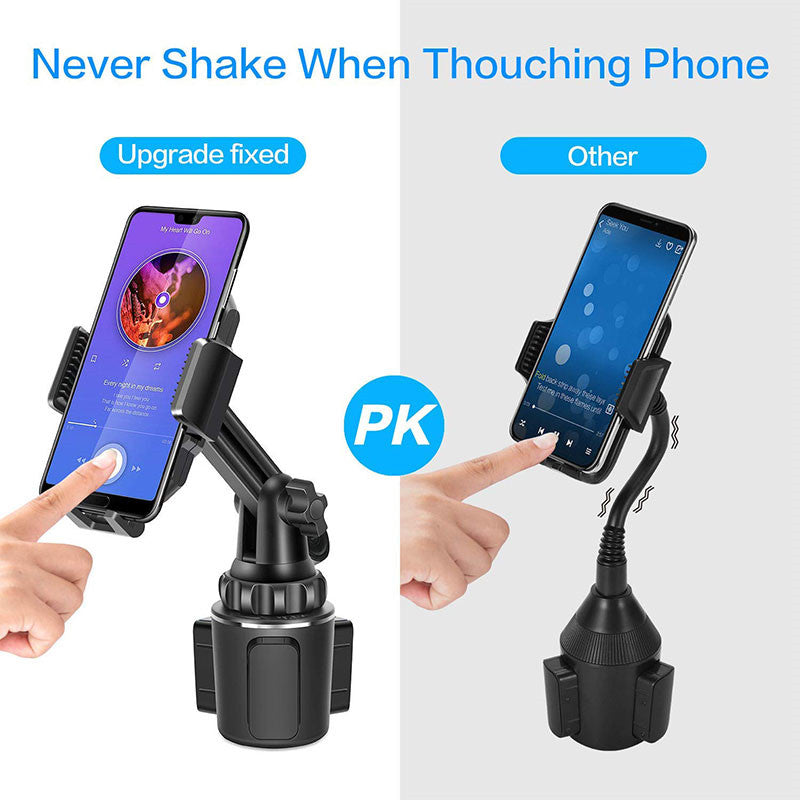 360° Adjustable Car Phone And Tablet Holder With Quick?Release Buckle