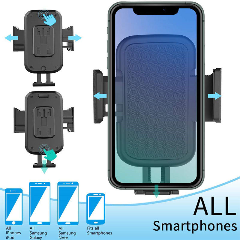 360° Adjustable Car Phone And Tablet Holder With Quick?Release Buckle