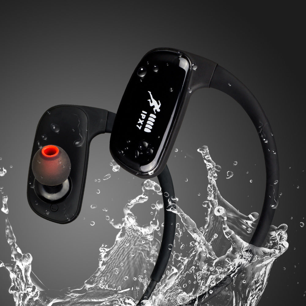 Wireless Hanging Ear Bluetooth Headset With Waterproof Stereo Sound