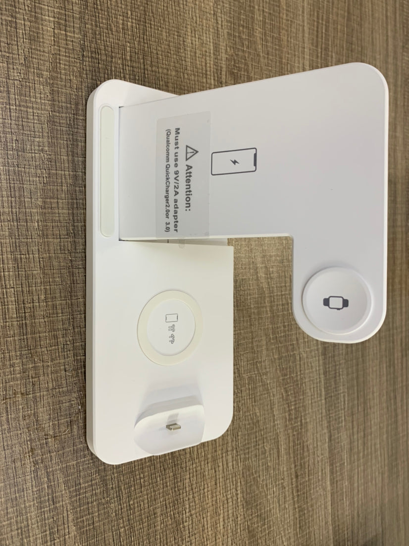 Three?in?One Type?C Wireless Charger For Phones and Smartwatches