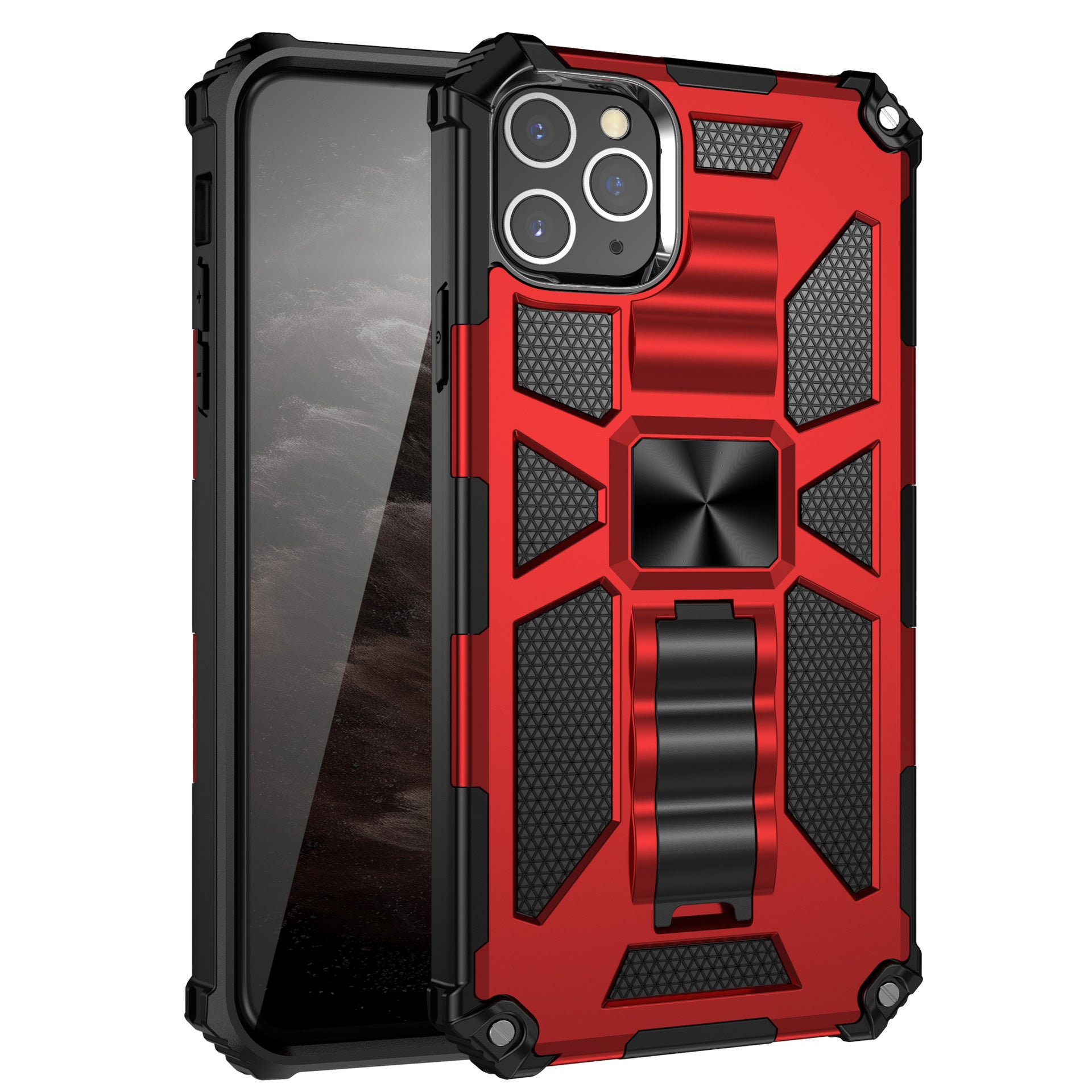 Military Style Shockproof TPU PC Protective Phone Case