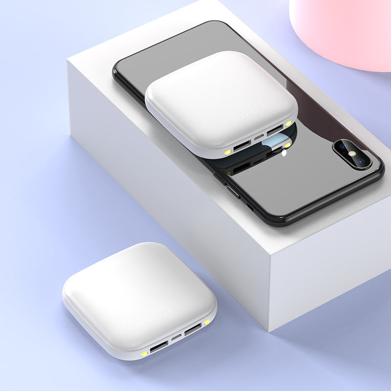 Compact 20000mAh Mini Power Bank With LED Flashlight