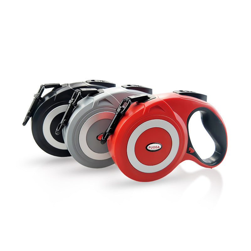 Retractable Pull Strap Leash For Large Dogs