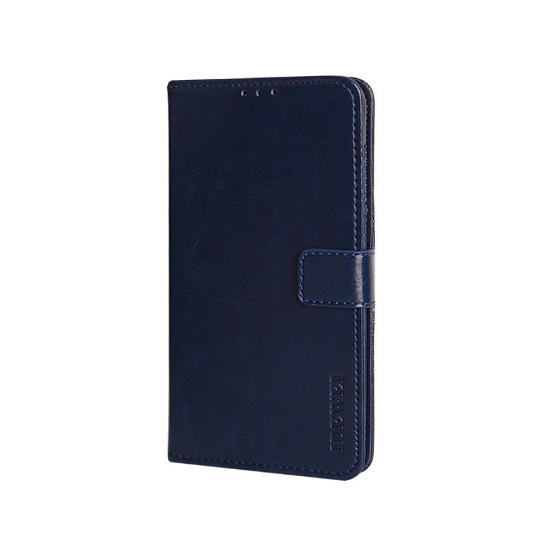 PU Leather Wallet-Style Protective Case With Card Storage