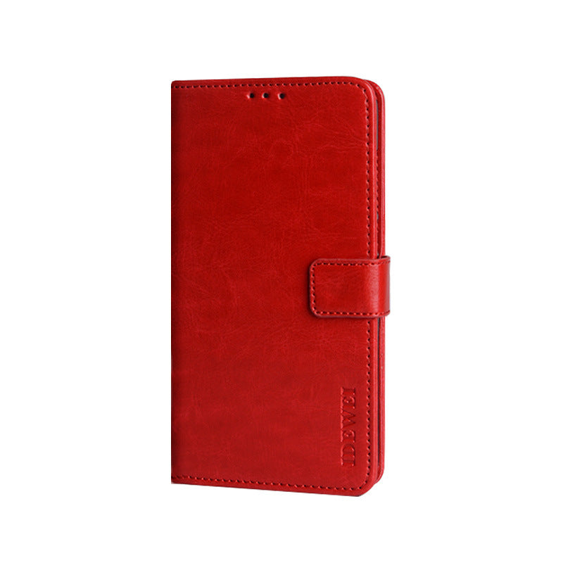 PU Leather Wallet-Style Protective Case With Card Storage