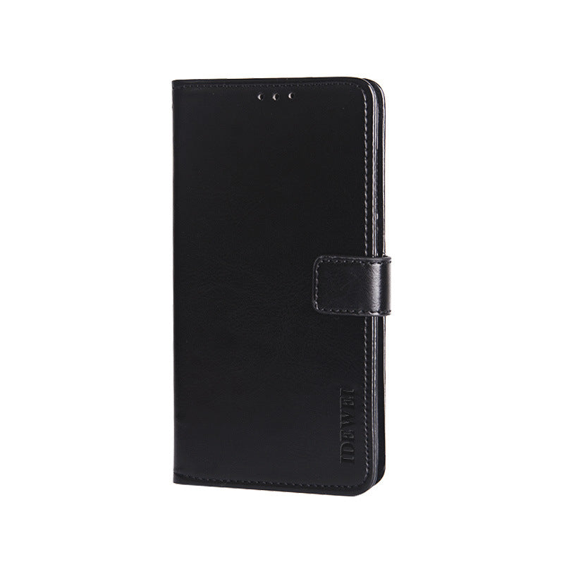 PU Leather Wallet-Style Protective Case With Card Storage