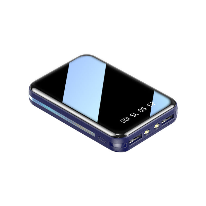 Compact Digital?Display Power Bank With Multiple Capacity Options And Dual Outputs