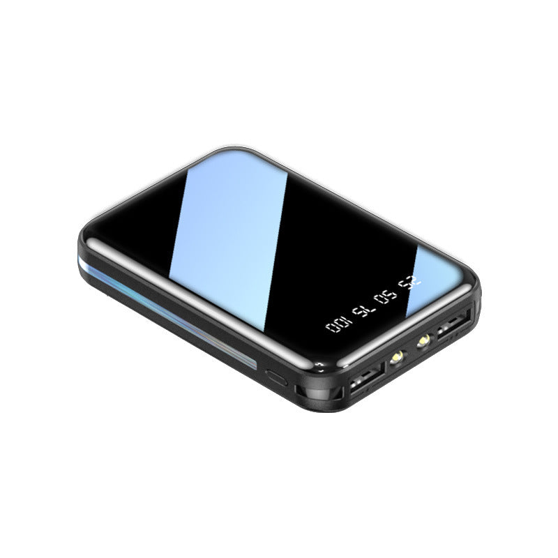 Compact Digital?Display Power Bank With Multiple Capacity Options And Dual Outputs
