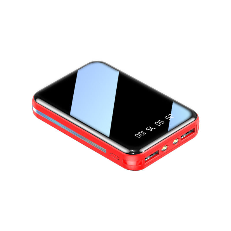 Compact Digital?Display Power Bank With Multiple Capacity Options And Dual Outputs