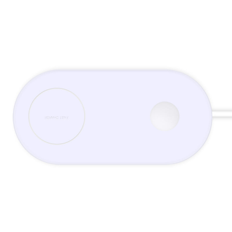 Dual?Device Wireless Charging Pad For Fast Charging Two Phones Simultaneously