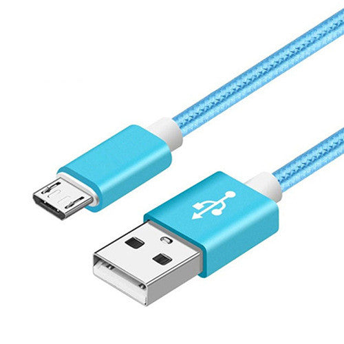 Durable Nylon Braided Fast Charging Cable For Multiple Device Types