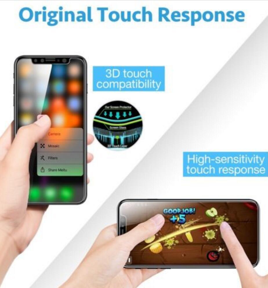 HD Tempered Glass Screen Protector For iPhone 6–12 Series