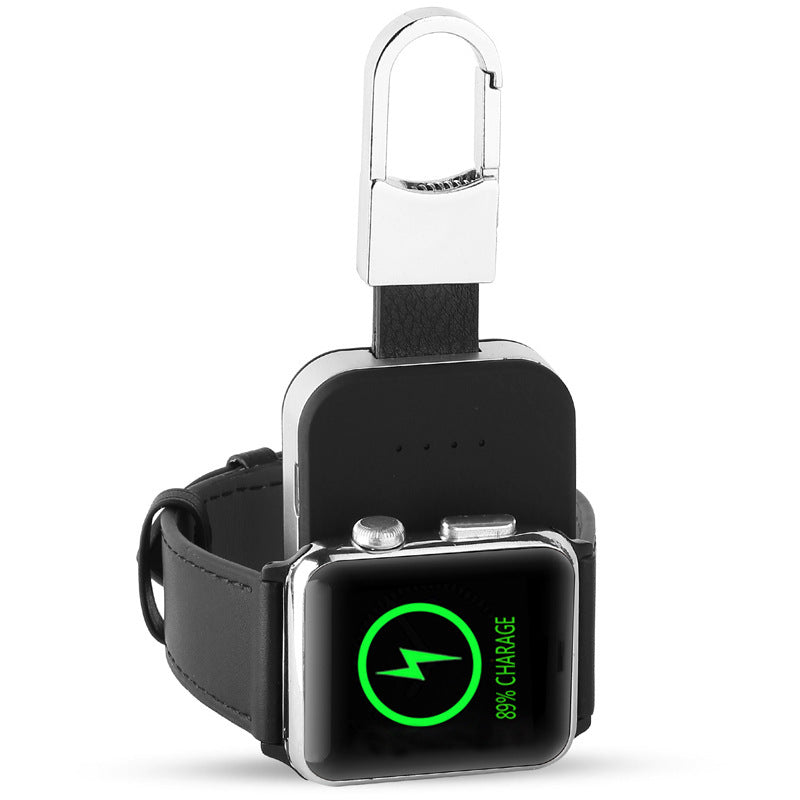 Mini Keychain Wireless Charger Power Bank For Apple Watch