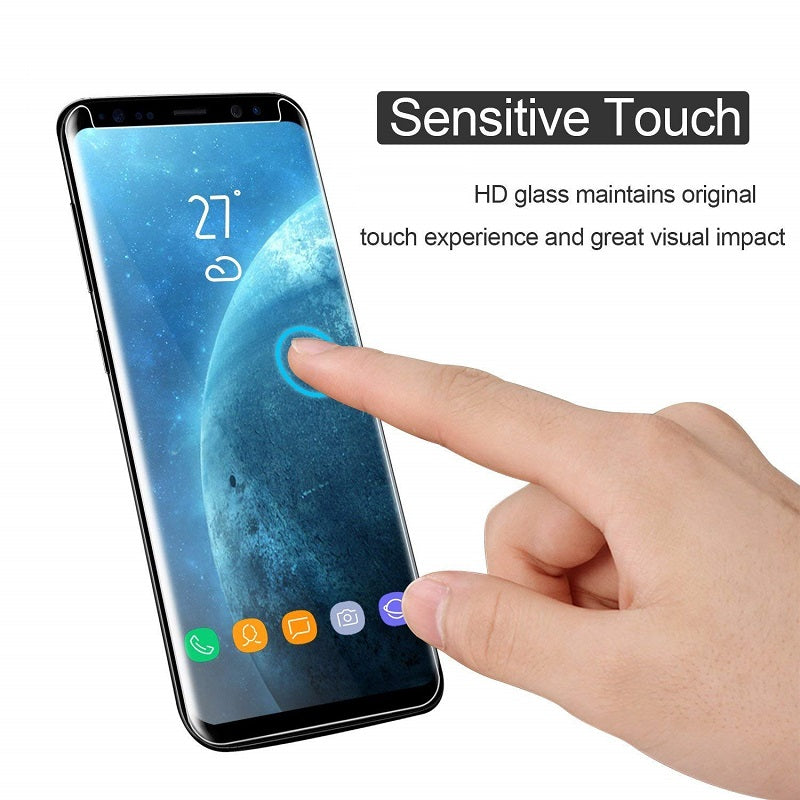 3D Full Adhesive Tempered Glass Protector For Samsung Models