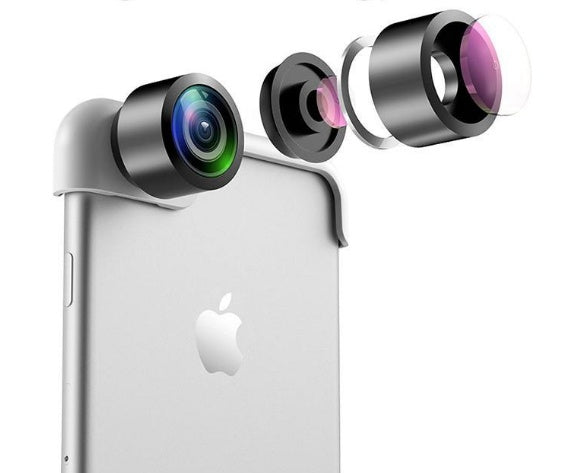 360?Degree Panoramic Clip?On Camera Lens For iPhone Models