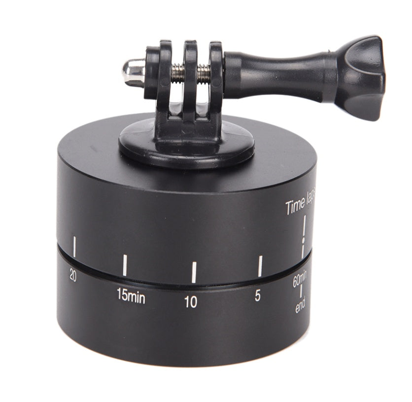 360?Degree Auto?Rotating Timelapse Tripod Head For Cameras And Phones