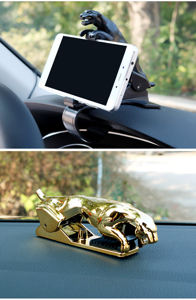 Jaguar?Design 360° Dashboard Car Phone Holder With Anti?Slip Grip
