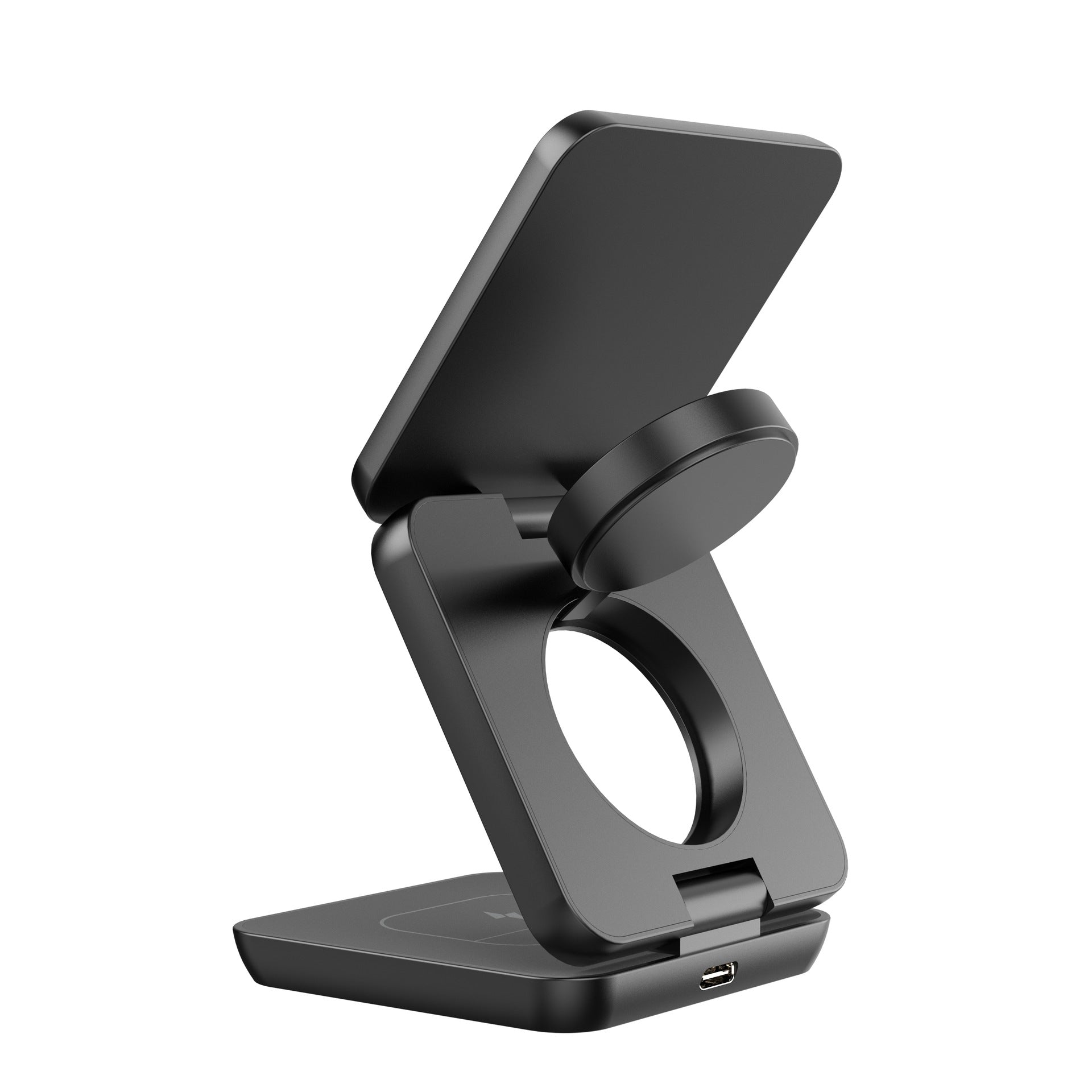 Foldable Magnetic Three?in?One Wireless Charger For Travel And Daily Use
