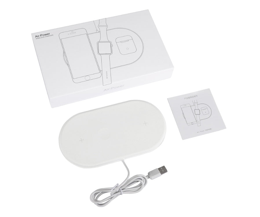 Three?in?One Wireless Charging Dock With Indicator Function