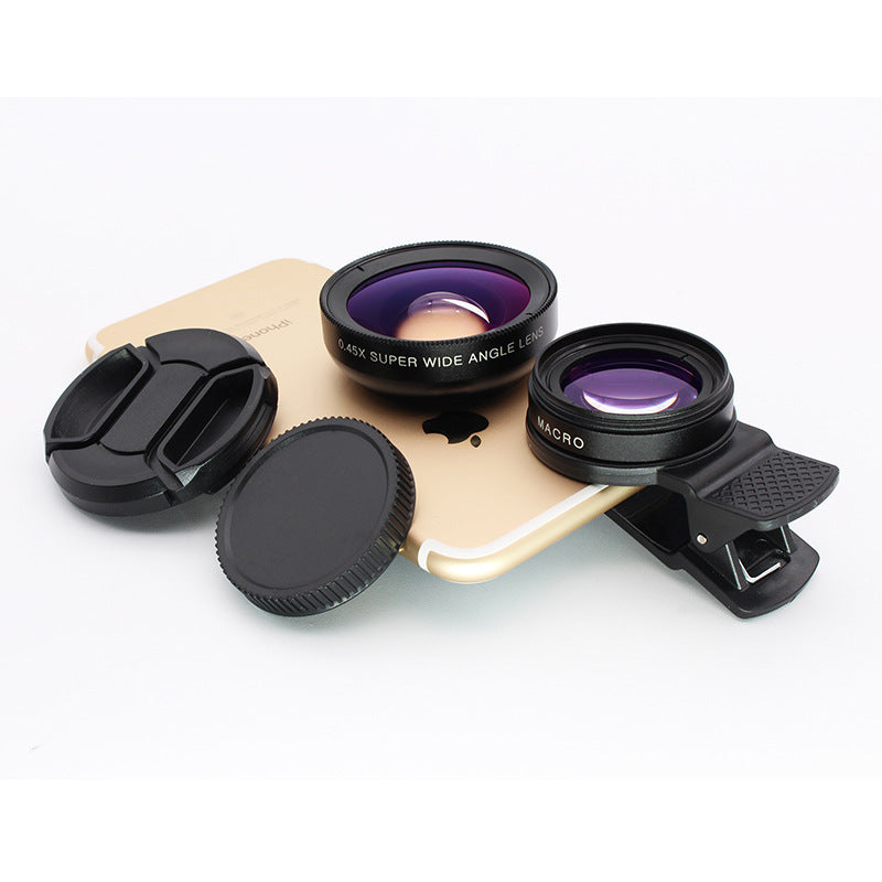 0.45X Wide?Angle And 12.5X Macro Dual Lens Kit For Smartphones