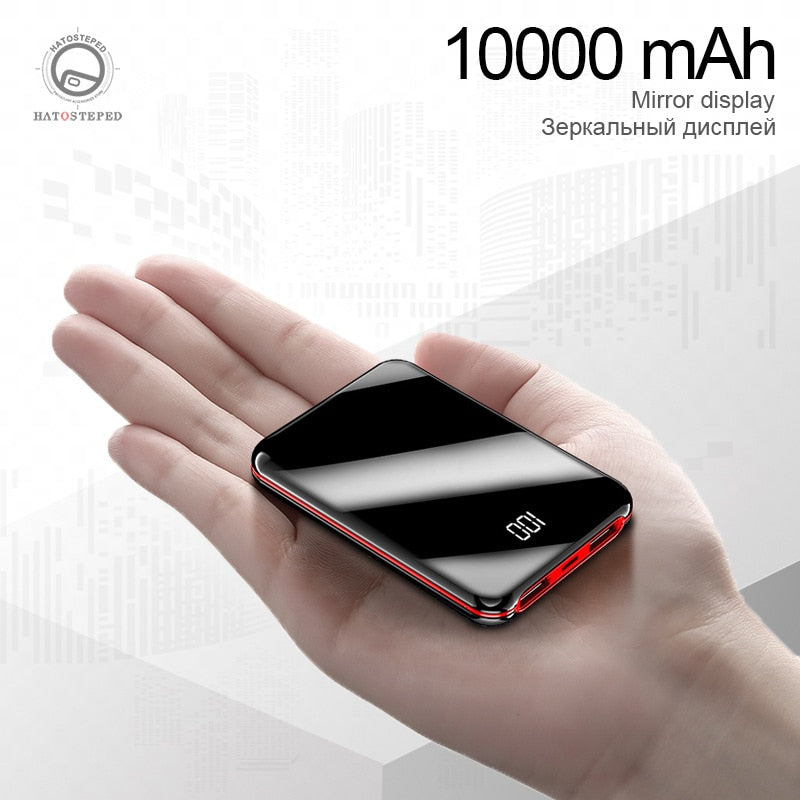 10000mAh Quick?Charge Power Bank With Dual USB Output And Rugged Design