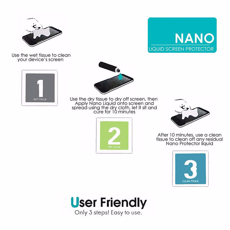Universal Nano Liquid Screen Protector For Smart Devices