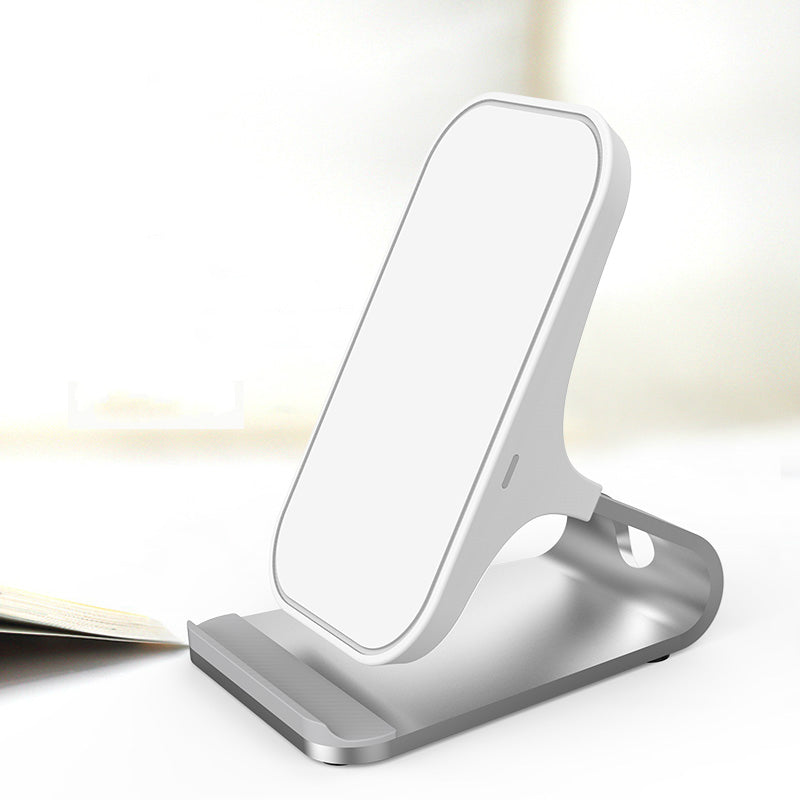 15W Metal Induction Wireless Fast Charger With QC3.0 Support