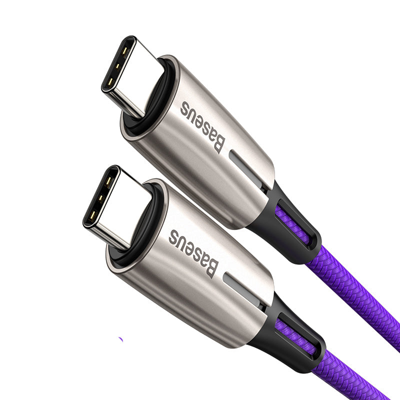 Dual Type C Fast Charging Cable With 60W PD Support