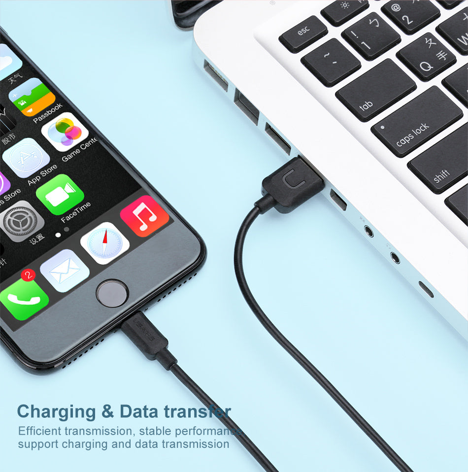 Fast Charging USB To Lightning Cable For iPhone And iPad Models