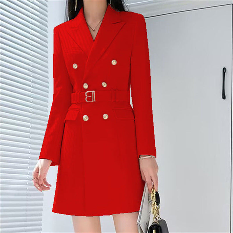 Office Lady Slimming Waist Trimming Top For Professional Looks